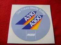 A300 A310 MBB Our Future Starts Today Sticker Decal Autocollant Niedersachsen - Hanstedt Vorschau