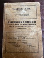 Adressbuch… Einwohnerbuch Suhl / Thüringen von 1937 Thüringen - Viernau Vorschau