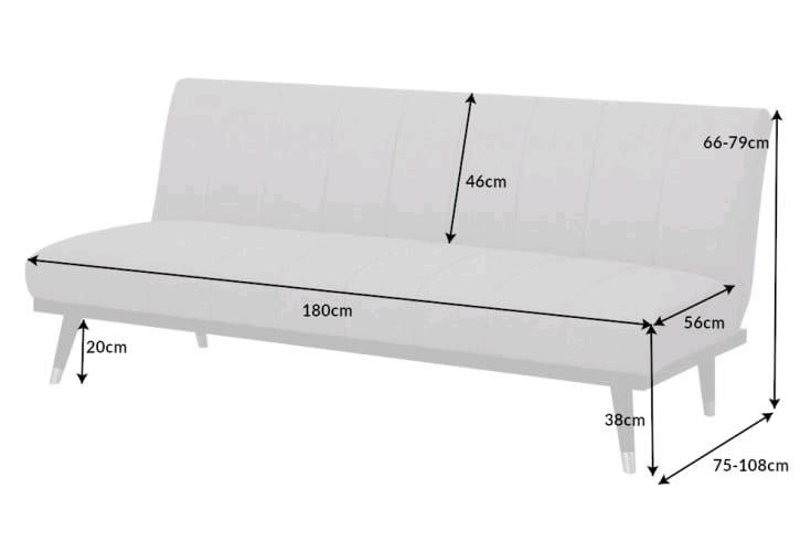 Schlafcouch 3 Sitzer Couch Riess Ambiente in Zeitz