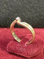 GOLD BRILLANT DAMEN RING 14k 585 Gr. 54,5 3,37g GG WG AU Berlin - Neukölln Vorschau