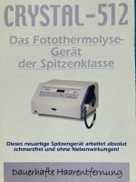 Haarentfernungsgerät IPL, CRYSTAL-512 Fotothermolyse-Gerät Thüringen - Tabarz Thüringer Wald Vorschau