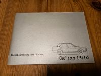 Alfa Romeo Giulietta 1.3 1.6 Betriebsanleitung und Wartung. Dortmund - Lichtendorf Vorschau