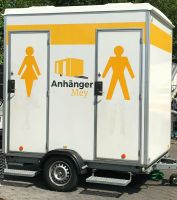 Toilettenwagen Toiletten Anhänger WC 1&1 statt Mobiltoilette Nordrhein-Westfalen - Hilden Vorschau