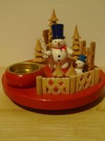 Ratags Holzdesign Tischschmuck Schneemann Teelichthalter Dresden - Pieschen Vorschau