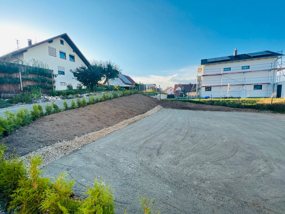 Baggerarbeiten aller Art Baugrube Erdbewegungen Gartenbau Abbruch in Ochsenhausen