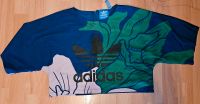 Adidas T-shirt mit Blumen Muster/ Blau, Größe 38, Damen Bayern - Augsburg Vorschau