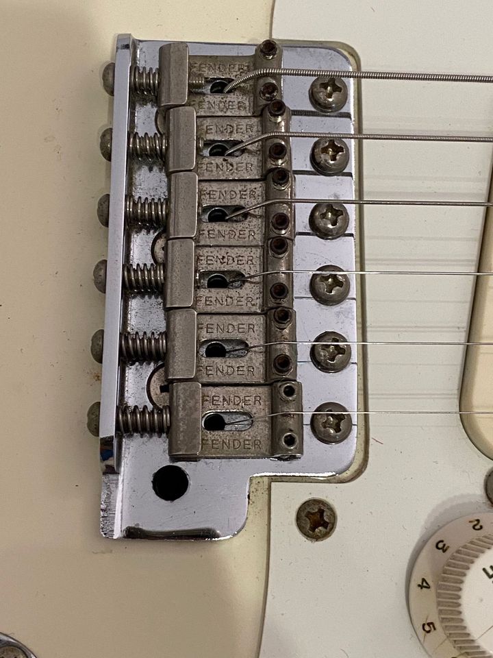 Fender JV Stratocaster 57-65, 1982, white in Sulzbach (Saar)