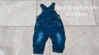 Steiff Knopf im Ohr Baby Jeans Latzhose 68cm 6m Brandenburg - Brandenburg an der Havel Vorschau