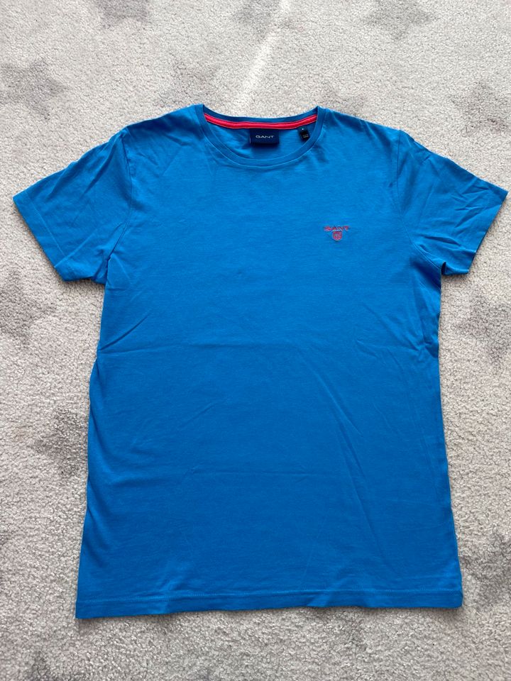 GANT ❤️ T-Shirt, S, blau, NEU wertig, Shirt Hemd in Hamburg