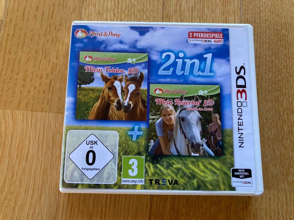 2 Pferde Spiele für Nintendo 3DS in Kottgeisering