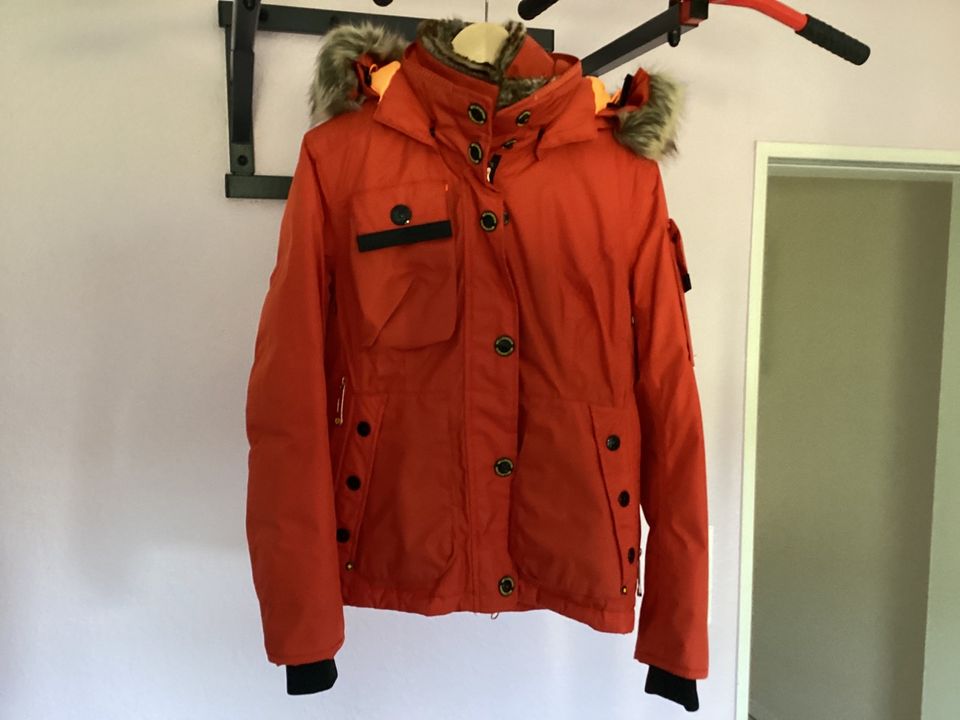 Winterjacke v.Wellensteyn Gr.S Ameriquest Lady Orange Rot neuwer in Osnabrück