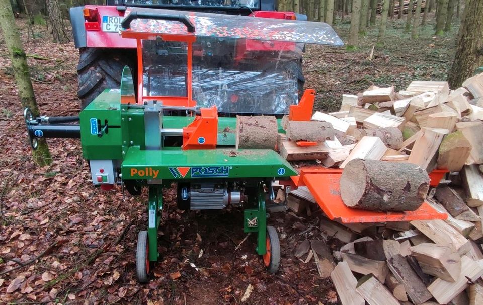 Vermiete Trommelsäge Holzspalter Brennholz in Rohr