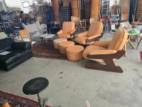 ◤ Brutalist loungechair loungesessel 60er 50er Sessel ledersessel Dortmund - Innenstadt-Nord Vorschau