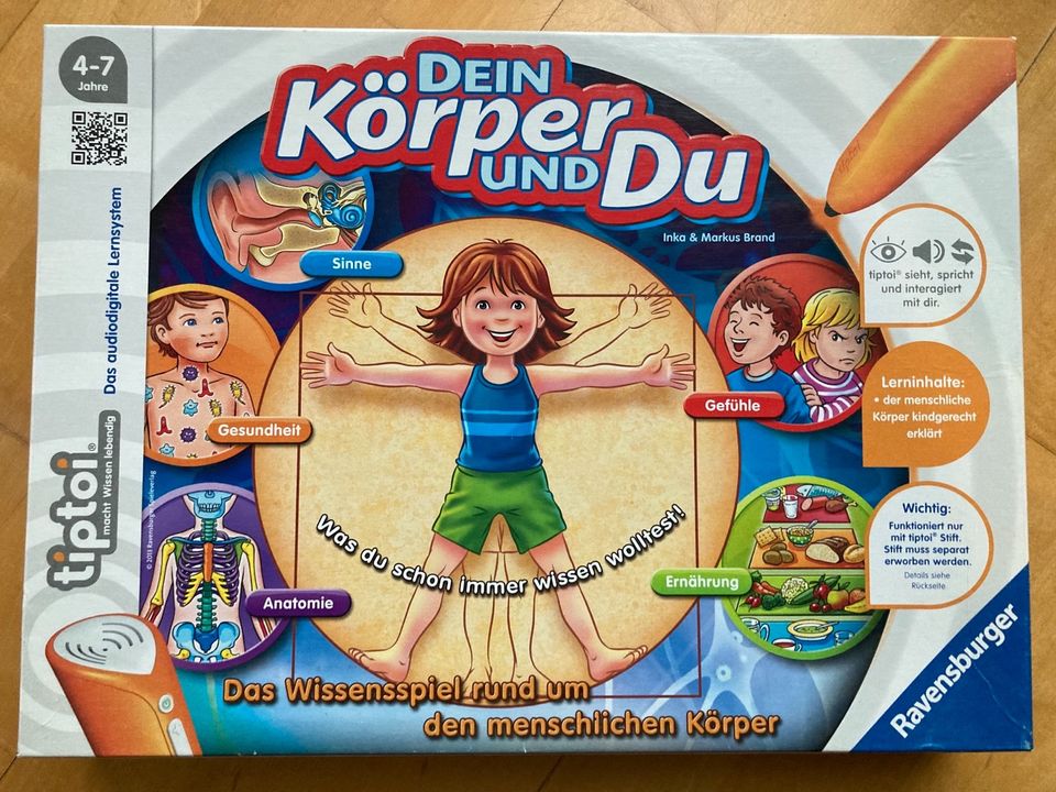 Dein Körper und Du Spiel Tiptoi in Schinkel