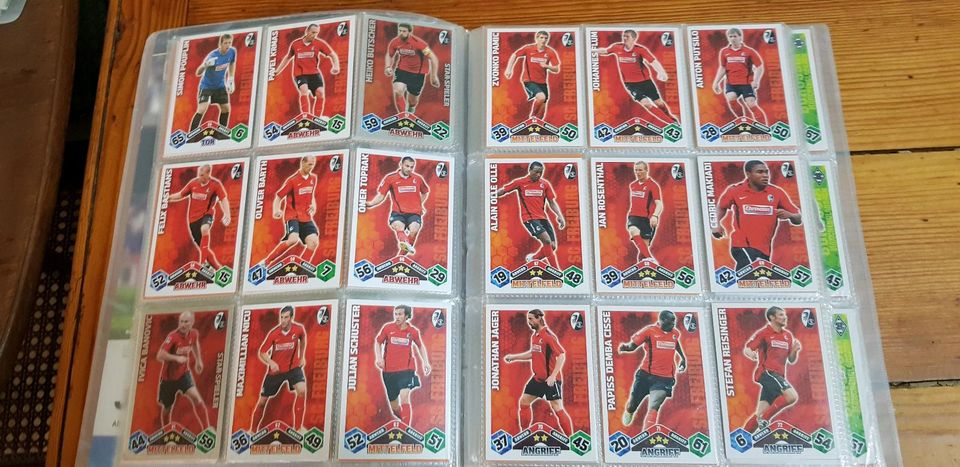 Match Attax  2012/2013, und 2014/2015 Sammelkarten in Stemwede