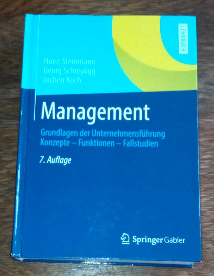 Management Grundlagen der Unternehmensführung 7. Auflage in Obertshausen