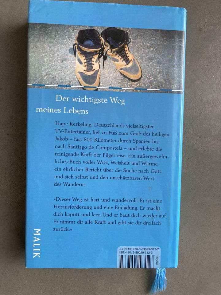 Buch Ich bin dann mal weg Hape Kerkeling gebund. Ausgabe in Donauwörth