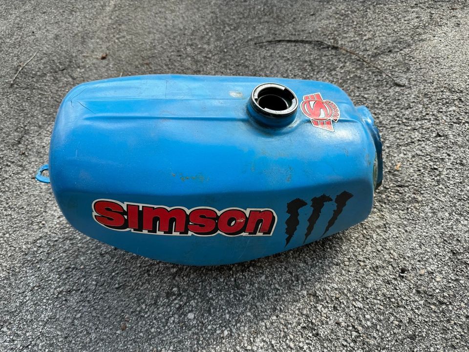 Simson S51 Tank in Untersiemau