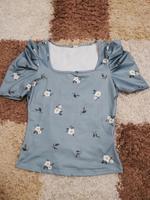 Tshirt mit Blumenmuster Bayern - Erding Vorschau