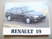 Bedienungsanleitung Renault 19 Bayern - Neu Ulm Vorschau