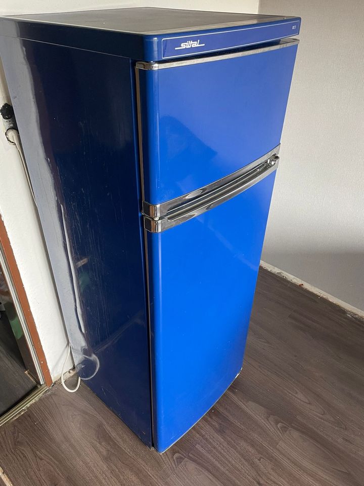 Siltal Kühl- Gefrierschrank blau Kühlschrank vintage WESTERSTEDE in Oldenburg