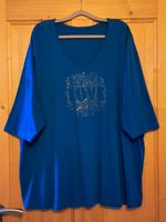 Ulla Popken Shirt in blau mit Motiv, Gr. 62/64 Niedersachsen - Jembke Vorschau