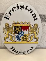 Freistaat Bayern Emaile Schild Hessen - Königstein im Taunus Vorschau