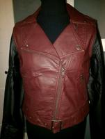 VINTAGE LEDERJACKE BIKERJACKE JACKE 40 LEDER H&M Leipzig - Eutritzsch Vorschau