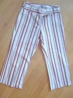 schöne Hose bordeaux/weiß gestreift,  Capri,  Gr. 38 Hessen - Usingen Vorschau