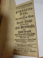 antikes Kommunionbuch von 1787 Bayern - Samerberg Vorschau