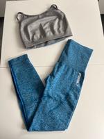 Gymshark Flex S M Grau Energy BH Sport Gym Leggings cutouts Saarbrücken-Dudweiler - Dudweiler Vorschau
