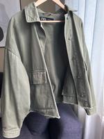 Virale Zara Jacke Hemd Grün Khaki Oversize Hessen - Wiesbaden Vorschau