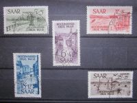 Saarland 1948 Mi.Nr.255-259 gestempelt Hochwasserhilfe -Mi.500€ Saarland - Merzig Vorschau