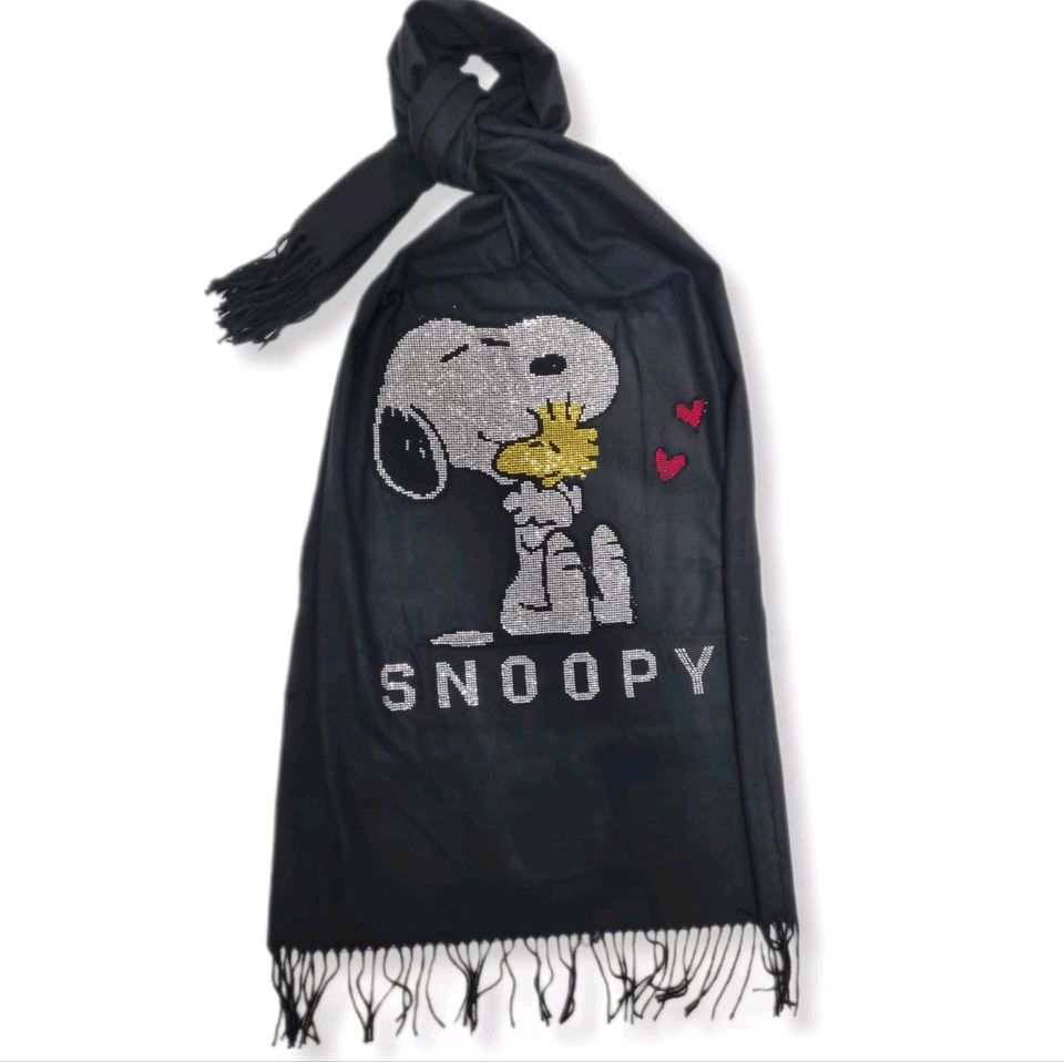 Snoopy Glitzer Schal in Grefrath