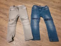 Jeans 98 grau und blau glitzer Skinny fit Hessen - Hofbieber Vorschau