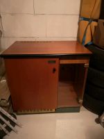 Minibar Schrank Barschrank Holz Barmöbel Vintage Retro Braun Baden-Württemberg - Göppingen Vorschau