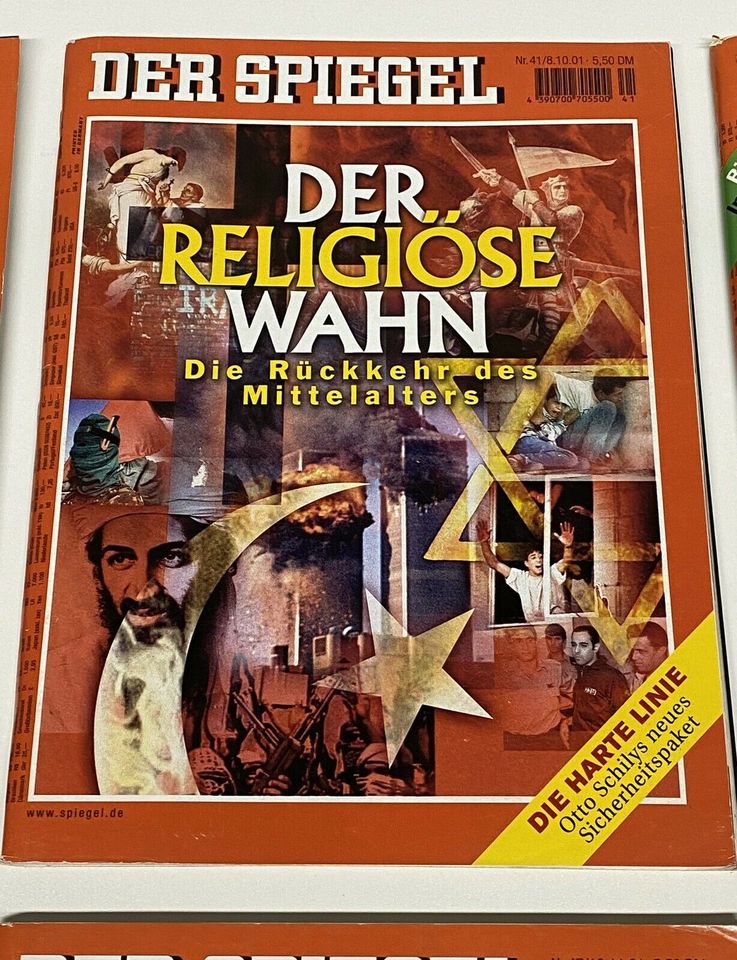 Der Spiegel Ausgaben Jahr 2001 Zeitschrift in Glauburg