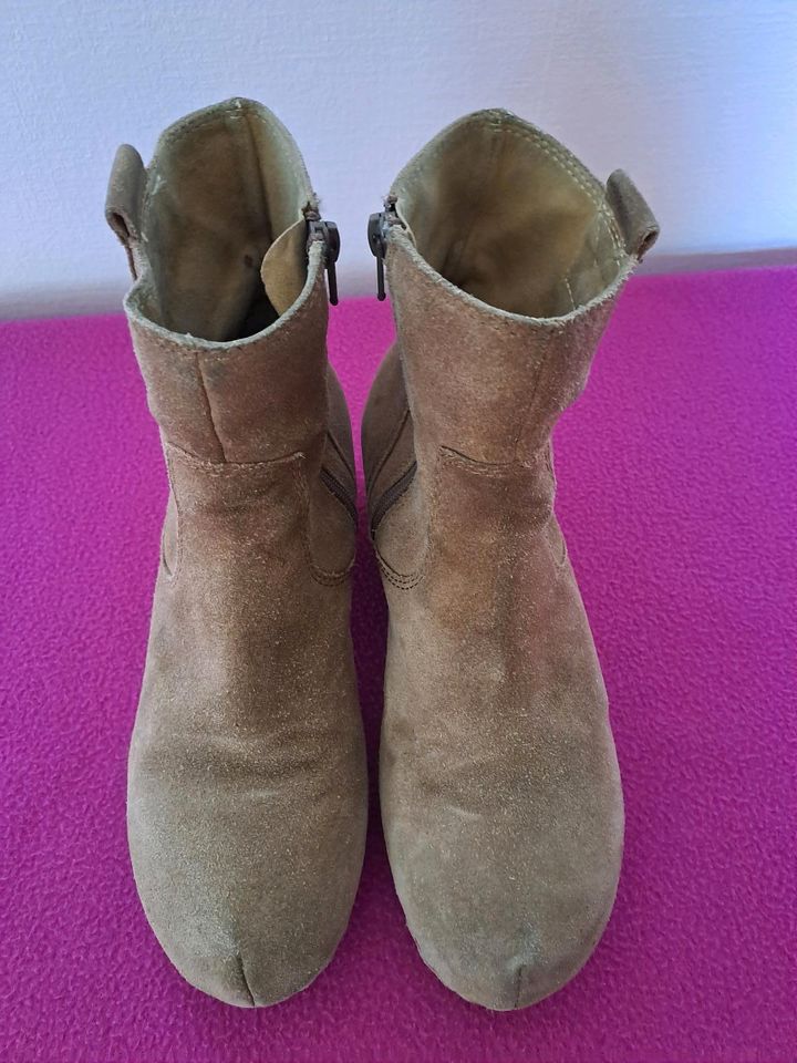 Softclox Stiefelette beige Größe 38 in Halle