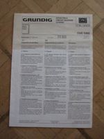 Schaltbild Grundig CUC 5360, Btx *32700 Baden-Württemberg - Villingen-Schwenningen Vorschau