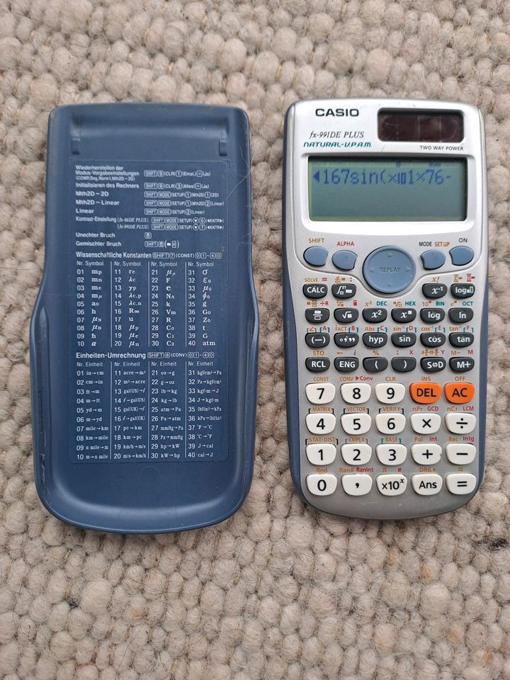 Taschenrechner Casio fx-991DE PLUS in Hambergen