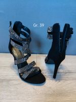 High Heels - schwarz, Glitzer - neu in Gr. 39 Duisburg - Duisburg-Süd Vorschau