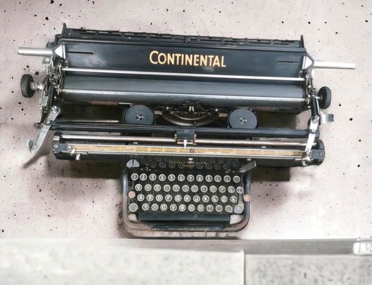 Continental Schreibmaschine retro vintage in Aachen