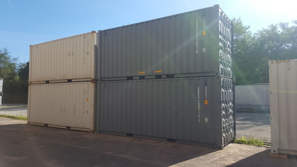 ✅  NEU !! 20 Fuß High Cube Seecontainer ✅ 3400€ netto in Würzburg