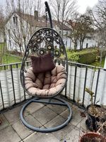 Terasse oder Balkon Hängersessel im Boho-Style, Braun München - Untergiesing-Harlaching Vorschau