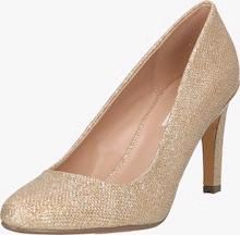 Goldene Glitzer Pumps/ Schuhe Größe 37/ High Heels in Leipzig