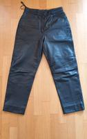 schwarze Lederhose Gr. 40 Lamm Nappaleder Bayern - Friedberg Vorschau
