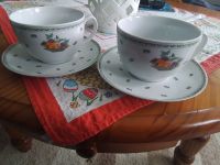 Guy Degrenne  Porzellan decor Corbeille grosse Tasse +Teller  2x Bayern - Graben (Lechfeld) Vorschau