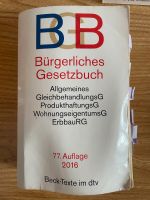 BGB - Bürgerliches Gesetzbuch 77. Auflage 2016 Berlin - Charlottenburg Vorschau