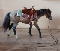 Sattelset Westernsattel+Einohrtrense für Modellpferd Traditional Rheinland-Pfalz - Bad Neuenahr-Ahrweiler Vorschau