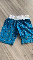 Handmade Shorts kurze Hose krümelmonster Größe 92 98 104 blau Hessen - Hainburg Vorschau